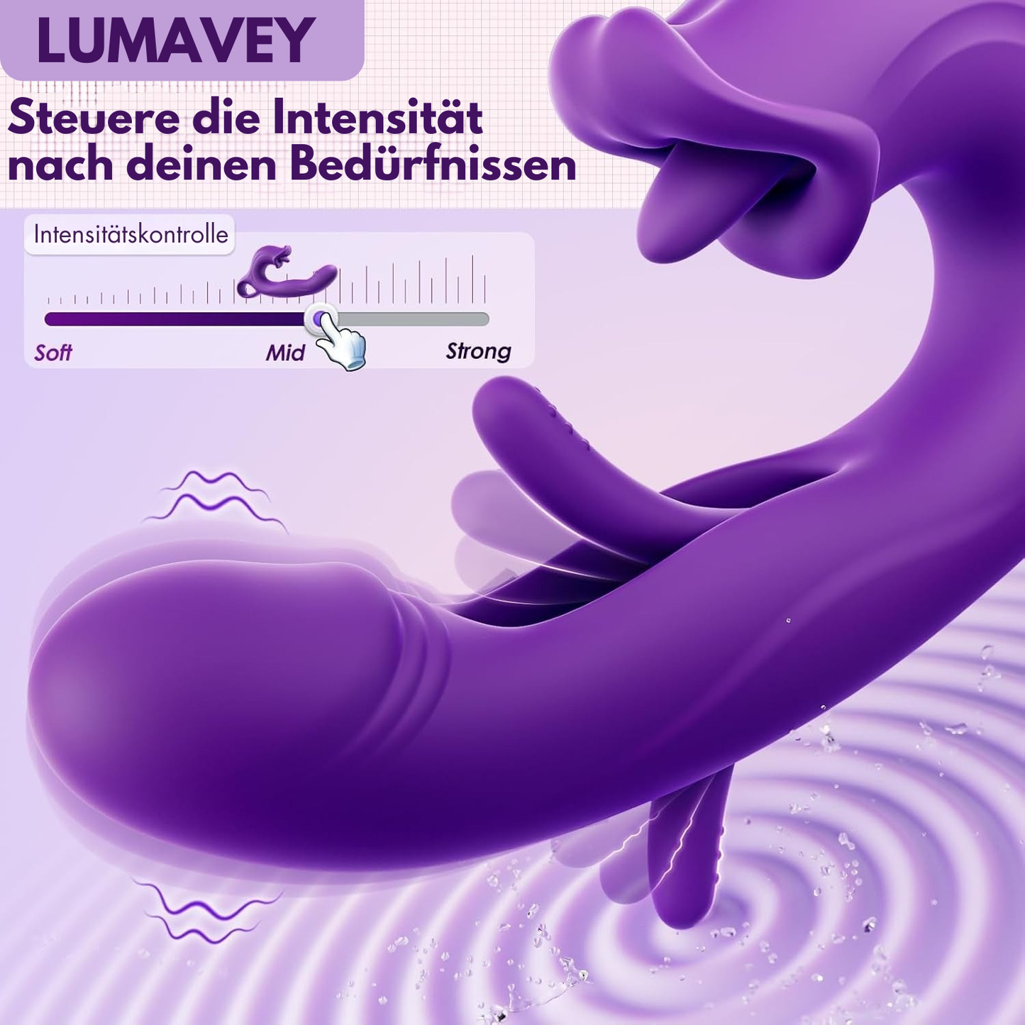 LUMAVEY PelviWave™ 4-in-1 | Beckenboden-Training & Intim-Wellness
