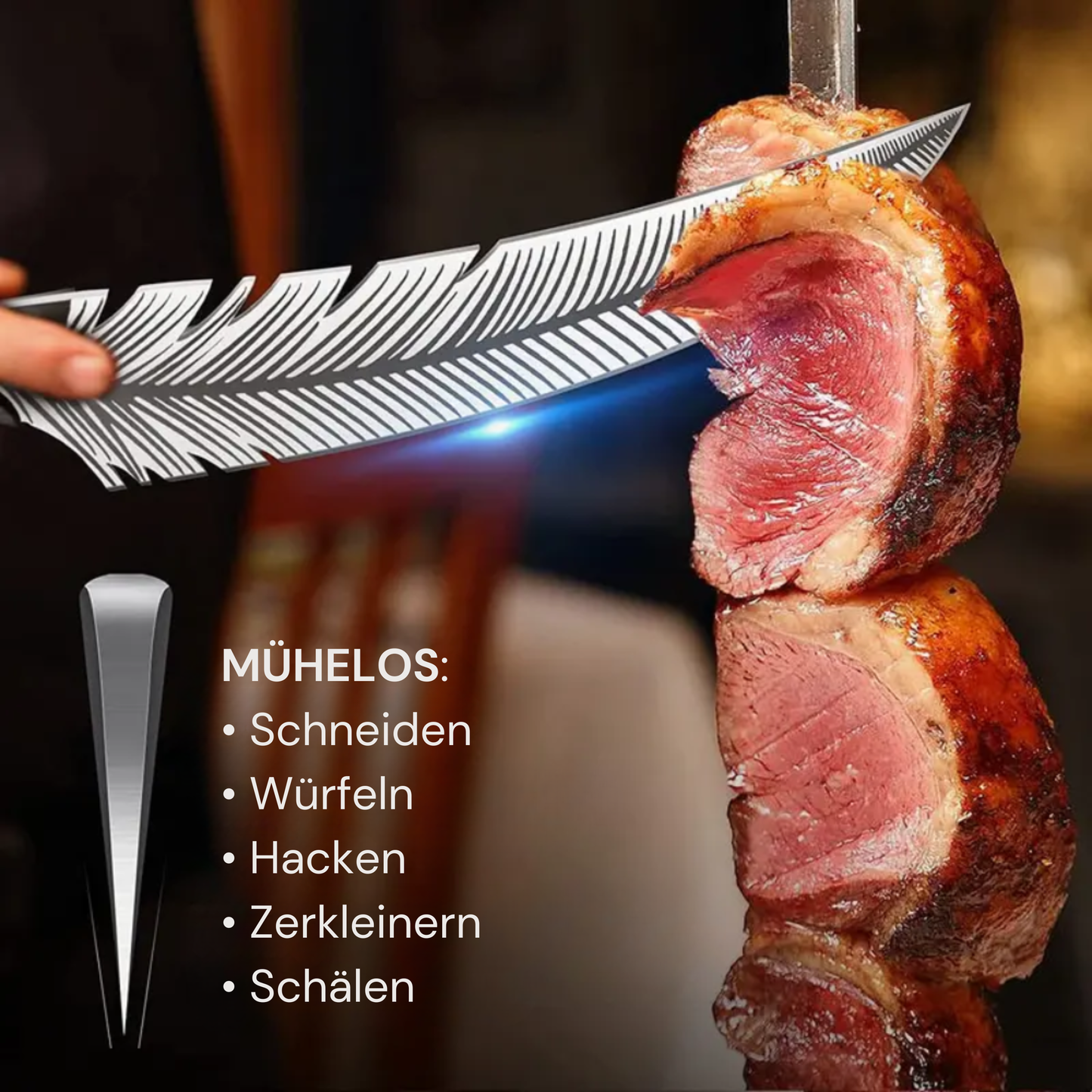 LUMAVEY Shōren™ – Japanisches Federmesser