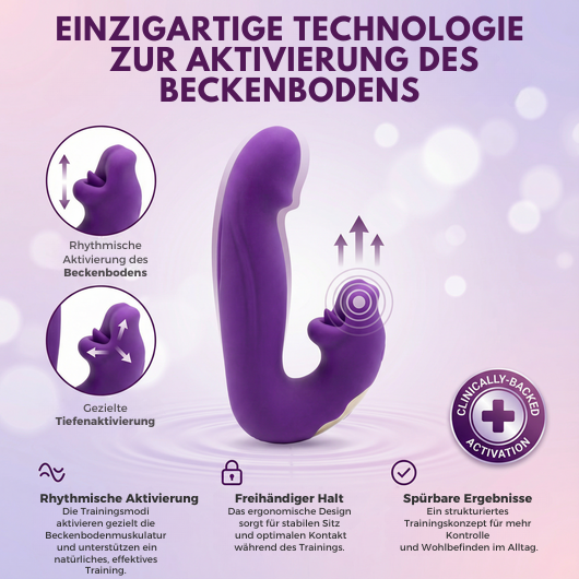 LUMAVEY PelviWave™ 4-in-1 | Beckenboden-Training & Intim-Wellness